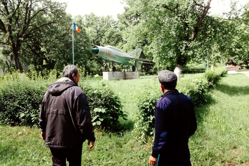 A MiG-21 fighter — a leftover monument from the Soviet era — is the centerpiece of the Aviators Neighborhood in Deveselu, Romania. Now the base has become a U.S. Navy facility that is part of NATO's anti-missile shield for Europe. A MiG-21 fighter — a leftover monument from the Soviet era — is the centerpiece of the Aviators Neighborhood in Deveselu, Romania. Now the base has become a U.S. Navy facility that is part of NATO's anti-missile shield for Europe.