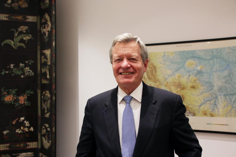 U.S. Ambassador to China Max Baucus, a former Montana senator, recently became the first American envoy to China to visit all of the country's provinces. "We Americans have an obligation to come to China, to learn more about China," he tells NPR. "Why? Be U.S. Ambassador to China Max Baucus, a former Montana senator, recently became the first American envoy to China to visit all of the country's provinces. "We Americans have an obligation to come to China, to learn more about China," he tells NPR. "Why? Be