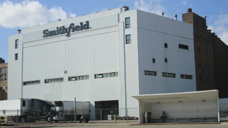 A Smithfield Foods plant in Sioux Falls, S.D., that produces 4% to 5% of the nation's pork supply has become the latest meat processing facility to shut down as COVID-19 sickens plant workers. A Smithfield Foods plant in Sioux Falls, S.D., that produces 4% to 5% of the nation's pork supply has become the latest meat processing facility to shut down as COVID-19 sickens plant workers.