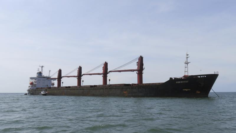 The Trump administration says it has seized a North Korean cargo ship, the Wise Honest, that U.S. officials say was used to transport coal in violation of international sanctions. The Trump administration says it has seized a North Korean cargo ship, the Wise Honest, that U.S. officials say was used to transport coal in violation of international sanctions.