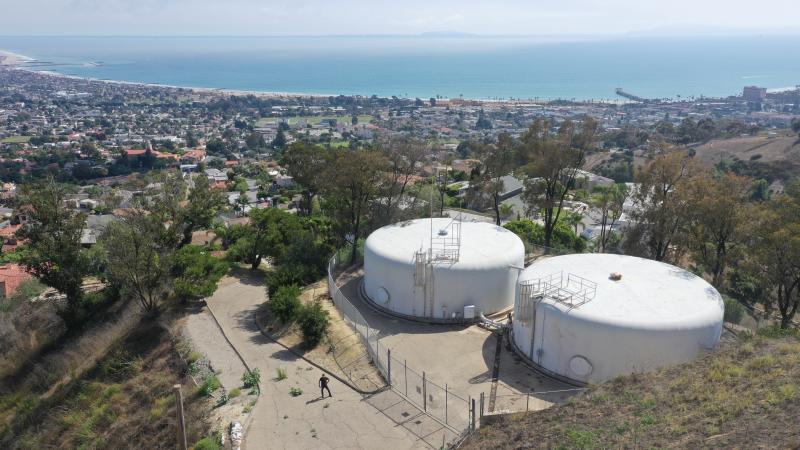 Residents in Ventura, Calif., believed large hilltop water tanks would provide ample water during a wildfire. But the water stopped flowing for some residents trying to protect their homes during 2017's Thomas Fire. Residents in Ventura, Calif., believed large hilltop water tanks would provide ample water during a wildfire. But the water stopped flowing for some residents trying to protect their homes during 2017's Thomas Fire.