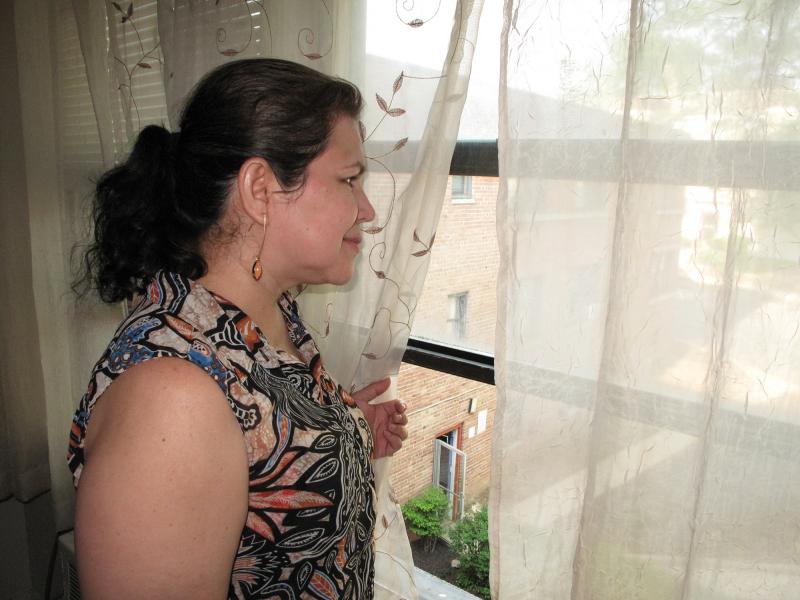 Marnobia Juarez came to the U.S. from Guatemala and lives in Maryland. She dreams of getting her green card, but increasingly worries that won't happen under Trump's policy. Juarez was diagnosed with breast cancer in 2014 and receives care through a state Marnobia Juarez came to the U.S. from Guatemala and lives in Maryland. She dreams of getting her green card, but increasingly worries that won't happen under Trump's policy. Juarez was diagnosed with breast cancer in 2014 and receives care through a state