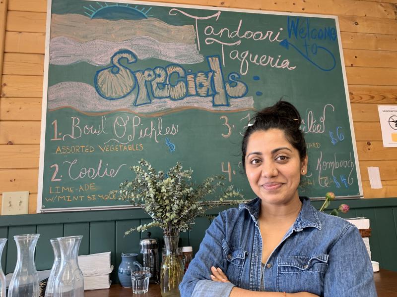 Five years ago, Ripple Desai opened the Tandoori Taqueria in her hometown of Panguitch, Utah, tapping into a growing tourist market. Five years ago, Ripple Desai opened the Tandoori Taqueria in her hometown of Panguitch, Utah, tapping into a growing tourist market.