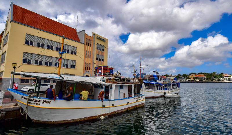 Venezuelan boats are moored at a port in Willemstad, Curaçao, in February. For many Venezuelans, Caribbean islands like Curaçao are escapes from their country's turmoil. Venezuelan boats are moored at a port in Willemstad, Curaçao, in February. For many Venezuelans, Caribbean islands like Curaçao are escapes from their country's turmoil.