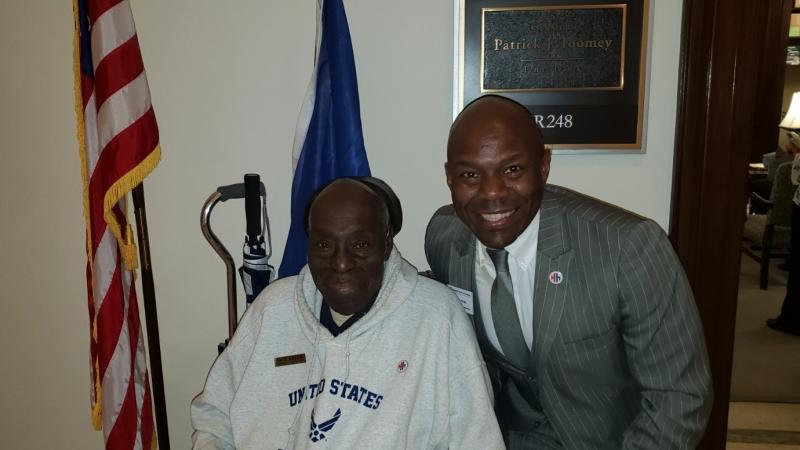 Rob Grier says if he weren't taking care of him, his dad, Robert Grier Sr., would probably need to be in a nursing home. Rob Grier says if he weren't taking care of him, his dad, Robert Grier Sr., would probably need to be in a nursing home.