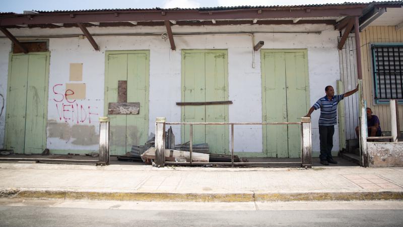 A building for sale in the town of Isabel Segunda in Vieques. A building for sale in the town of Isabel Segunda in Vieques.