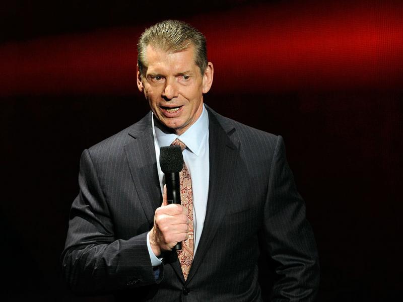 WWE Chairman and CEO Vince McMahon speaks at a news conference in January 2014. WWE Chairman and CEO Vince McMahon speaks at a news conference in January 2014.