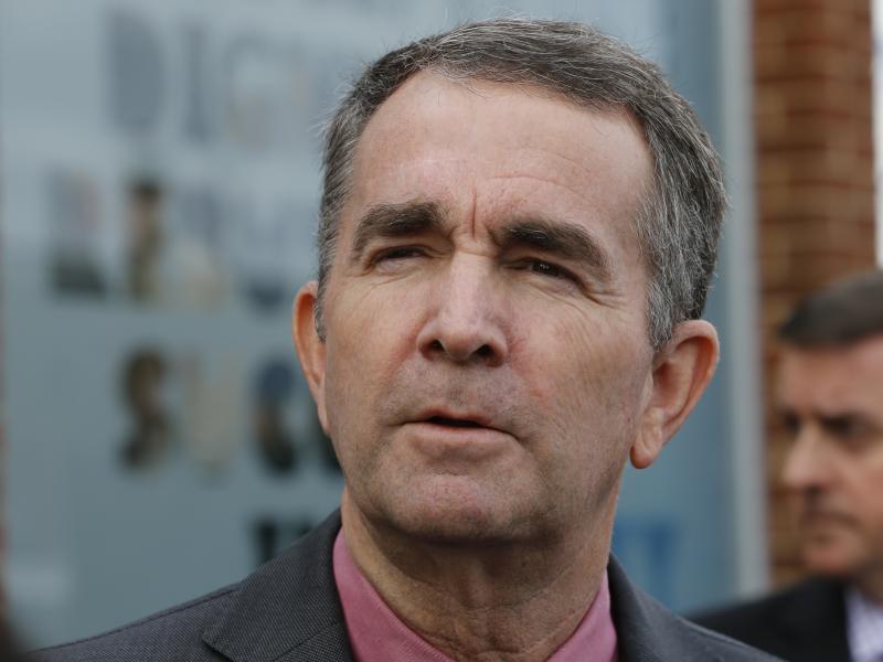 Virginia Gov. Ralph Northam, a Democrat, discusses his legislative criminal justice priorities in Richmond, Va., in January. Virginia Gov. Ralph Northam, a Democrat, discusses his legislative criminal justice priorities in Richmond, Va., in January.