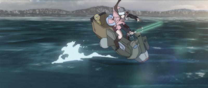 Kara (voiced by Chinatsu Akasaki in Japanese and Kimiko Glenn in the English dub) in "The Ninth Jedi." Kara (voiced by Chinatsu Akasaki in Japanese and Kimiko Glenn in the English dub) in "The Ninth Jedi."