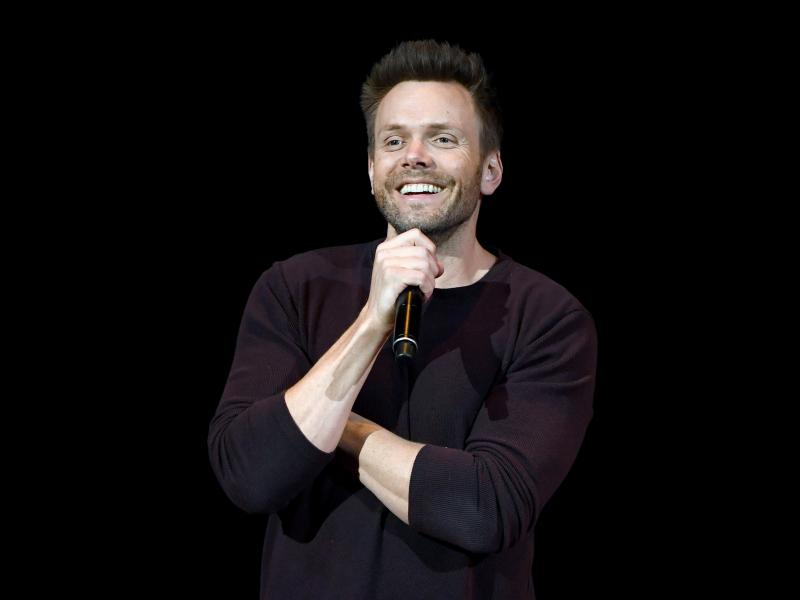 Joel McHale performs at the Treasure Island Hotel & Casino on May 26, 2017, in Las Vegas. Joel McHale performs at the Treasure Island Hotel & Casino on May 26, 2017, in Las Vegas.