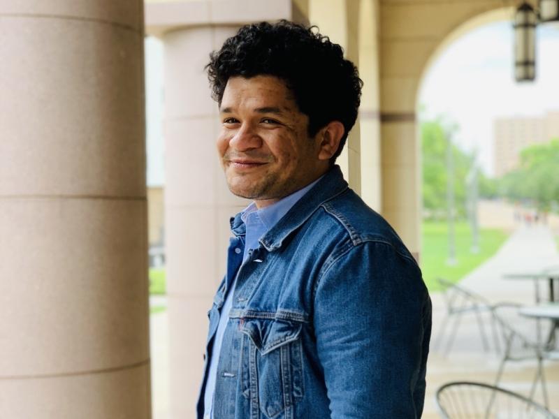 Walter Delgado often thinks of Modesto, a man he met while traveling to the U.S. from El Salvador. Walter Delgado often thinks of Modesto, a man he met while traveling to the U.S. from El Salvador.