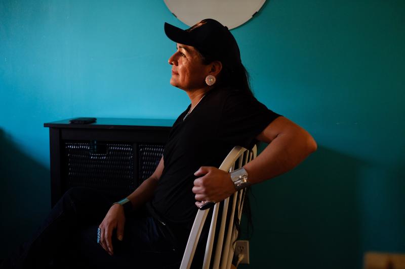"In the Navajo culture, it's a matriarchal society. And with the matriarch, which is my grandmother, once she passes, the next holder is a two-spirit individual; it's usually a male/female, an individual like me," says Travis Goldtooth, who is part of the "In the Navajo culture, it's a matriarchal society. And with the matriarch, which is my grandmother, once she passes, the next holder is a two-spirit individual; it's usually a male/female, an individual like me," says Travis Goldtooth, who is part of the