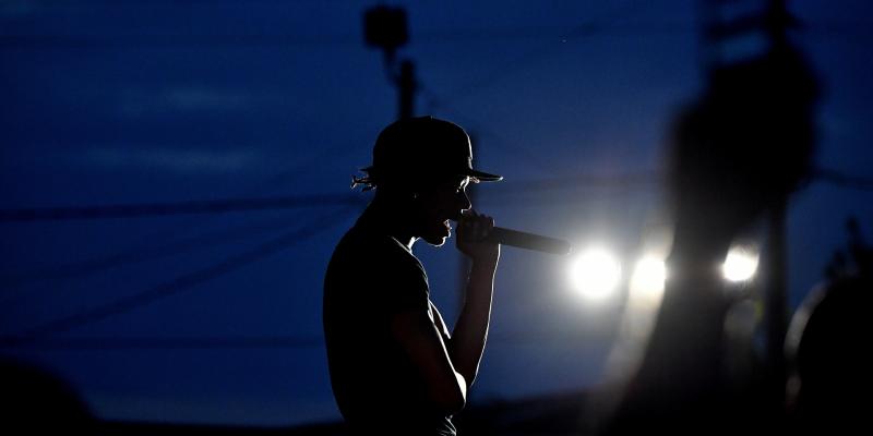 Lil Baby performs during a Juneteenth voter registration rally on June 19, 2020 at Murphy Park Fairgrounds in Atlanta, Ga. One week earlier, he released "The Bigger Picture," a song protesting police brutality. Lil Baby performs during a Juneteenth voter registration rally on June 19, 2020 at Murphy Park Fairgrounds in Atlanta, Ga. One week earlier, he released "The Bigger Picture," a song protesting police brutality.
