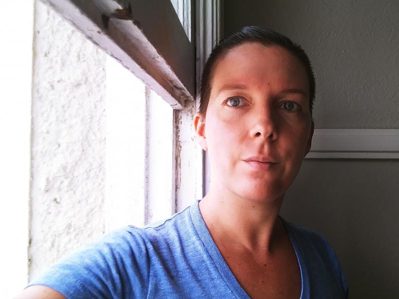 "We don't have a whole lot of options that don't involve risking our lives," says New Orleans resident Lauren Van Netta, who has asthma and other health issues. "We don't have a whole lot of options that don't involve risking our lives," says New Orleans resident Lauren Van Netta, who has asthma and other health issues.