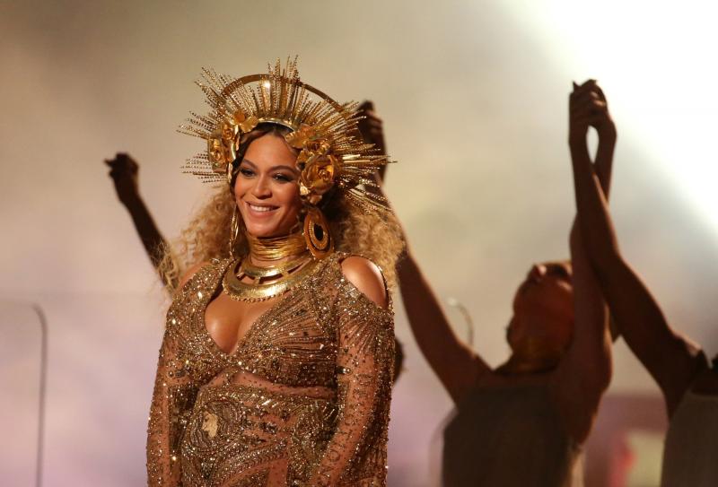 Beyoncé performs at the Grammy Awards in Los Angeles on Feb. 12. "Instead of me telling someone how good I look, I can just send them a picture of Beyoncé in a queen's outfit," Youth Radio's Robert Fisher says. Beyoncé performs at the Grammy Awards in Los Angeles on Feb. 12. "Instead of me telling someone how good I look, I can just send them a picture of Beyoncé in a queen's outfit," Youth Radio's Robert Fisher says.