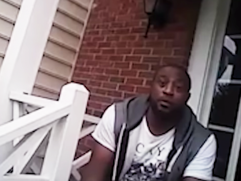 Dejuan Yourse is interviewed by police Officers Charlotte Jackson and Travis Cole in Greensboro, N.C., on June 17. Dejuan Yourse is interviewed by police Officers Charlotte Jackson and Travis Cole in Greensboro, N.C., on June 17.