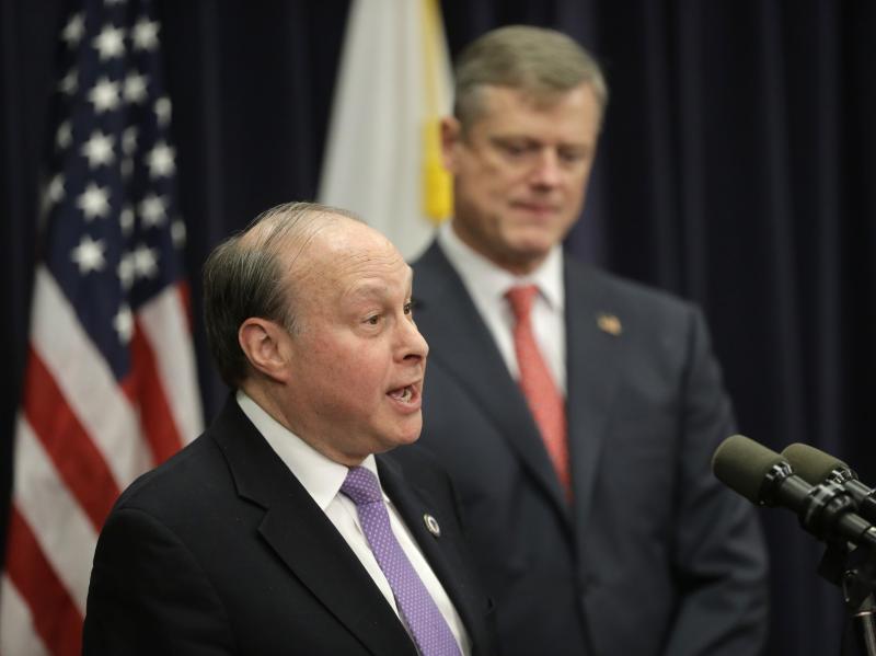 Massachusetts State Senate President Stan Rosenberg, left. Massachusetts State Senate President Stan Rosenberg, left.