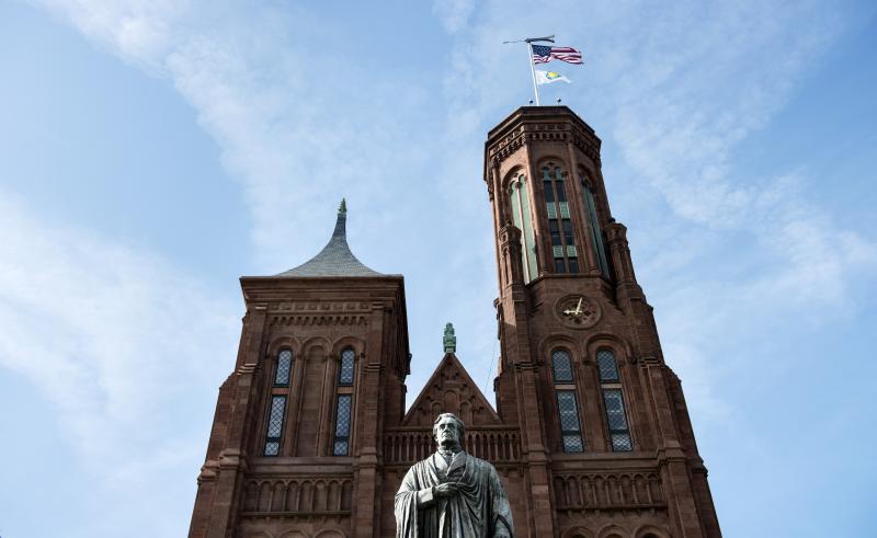 Renovations to the Smithsonian Castle will be on the Fine Arts Commission's agenda. Renovations to the Smithsonian Castle will be on the Fine Arts Commission's agenda.