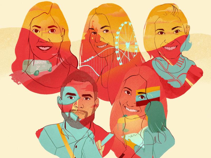 When Latino colleagues from across NPR shared their families' immigration stories for Hispanic Heritage Month, they exposed a rich array of experiences: loss, longing, contradiction and triumph. When Latino colleagues from across NPR shared their families' immigration stories for Hispanic Heritage Month, they exposed a rich array of experiences: loss, longing, contradiction and triumph.