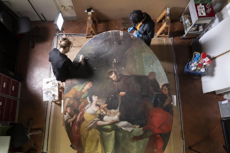 The final restoration project by the nonprofit Advancing Women Artists group features works by Violante Ferroni, an 18th century prodigy about whom little is known today. The final restoration project by the nonprofit Advancing Women Artists group features works by Violante Ferroni, an 18th century prodigy about whom little is known today.