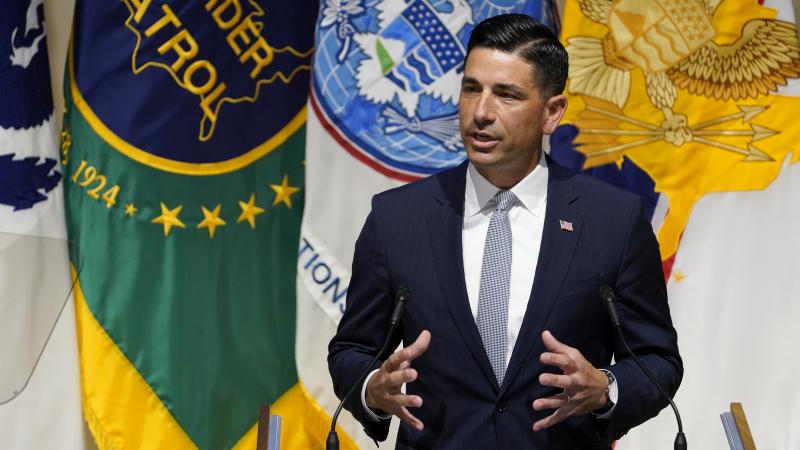 The whistleblower says Chad Wolf, the acting secretary of the Department of Homeland Security, twice told him to withhold reporting on Russian threats to the election. The whistleblower says Chad Wolf, the acting secretary of the Department of Homeland Security, twice told him to withhold reporting on Russian threats to the election.
