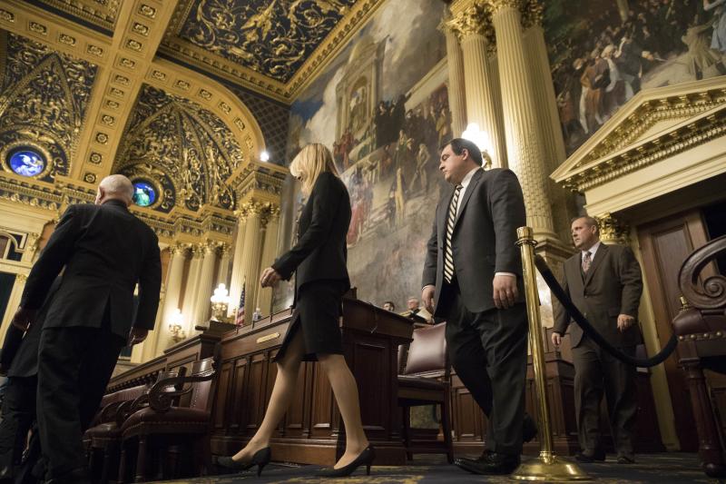 Pennsylvania electors arrive in December 2016 to cast their votes for president. Then, their 20 votes went for President Trump. This time, they are slated to go for President-elect Joe Biden. Pennsylvania electors arrive in December 2016 to cast their votes for president. Then, their 20 votes went for President Trump. This time, they are slated to go for President-elect Joe Biden.