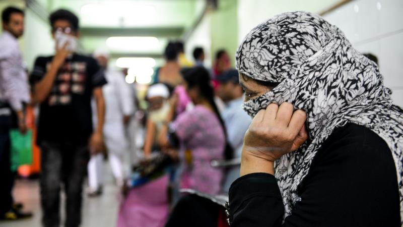Tuberculosis patients in a hospital in New Delhi. Tuberculosis patients in a hospital in New Delhi.