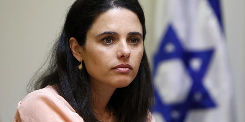 Ayelet Shaked of the right-wing Jewish Home party, shown here on May 6, is Israel's new justice minister. During her two years in parliament, she called for bringing more conservative judges to Israel's highest court. Ayelet Shaked of the right-wing Jewish Home party, shown here on May 6, is Israel's new justice minister. During her two years in parliament, she called for bringing more conservative judges to Israel's highest court.
