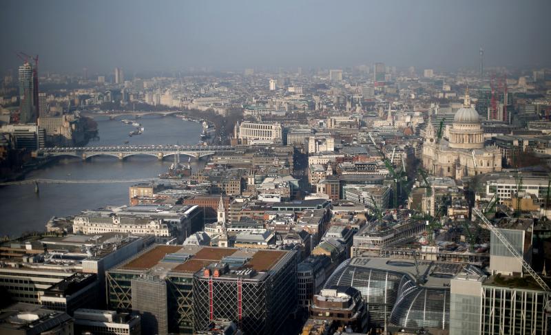 The view west from London's newest skyscraper looks over the River Thames and St. Paul's Cathedral. Russians have flocked to the English property and banking sectors as the economy crumbles back home. The view west from London's newest skyscraper looks over the River Thames and St. Paul's Cathedral. Russians have flocked to the English property and banking sectors as the economy crumbles back home.