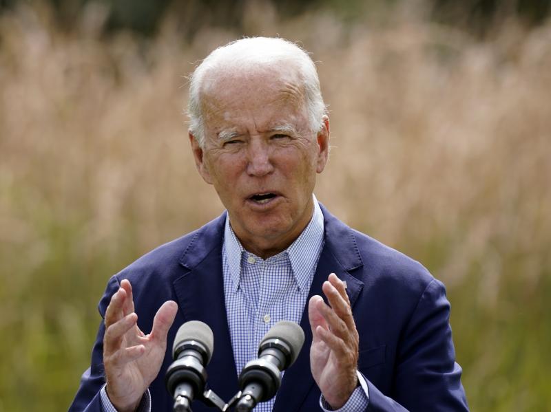 Joe Biden speaks about climate change and wildfires affecting Western states during a speech in Wilmington, Del., on Sept. 14. Although the president-elect has promised an ambitious agenda to tackle climate change, few expect a death knell for the oil ind Joe Biden speaks about climate change and wildfires affecting Western states during a speech in Wilmington, Del., on Sept. 14. Although the president-elect has promised an ambitious agenda to tackle climate change, few expect a death knell for the oil ind