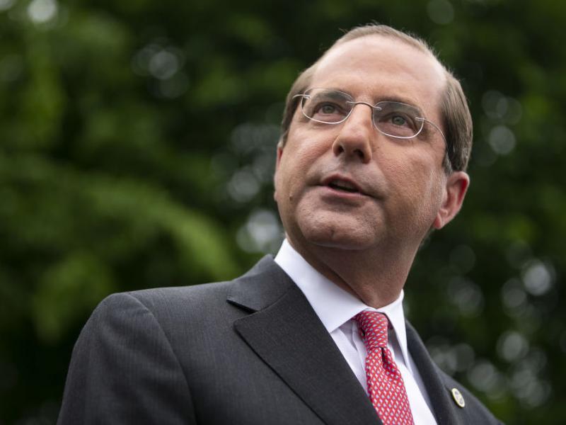 Alex Azar, secretary of Health and Human Services, announced a new rule requiring drugmakers to publish drug list prices in TV ads. Alex Azar, secretary of Health and Human Services, announced a new rule requiring drugmakers to publish drug list prices in TV ads.