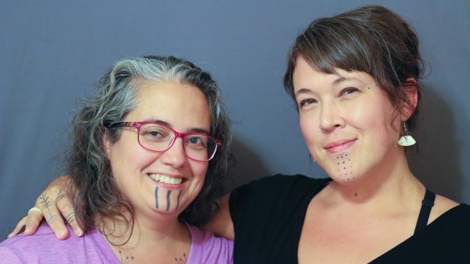 Grete Bergman, left, and Sarah Whalen-Lunn at their StoryCorps recording in Anchorage, Alaska, in 2018. Grete Bergman, left, and Sarah Whalen-Lunn at their StoryCorps recording in Anchorage, Alaska, in 2018.
