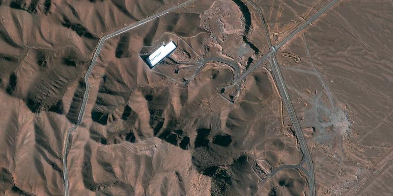 A satellite image shows the Fordow facility in Iran. Under an agreement with six world powers, Iran would stop enriching uranium at the facility. A satellite image shows the Fordow facility in Iran. Under an agreement with six world powers, Iran would stop enriching uranium at the facility.