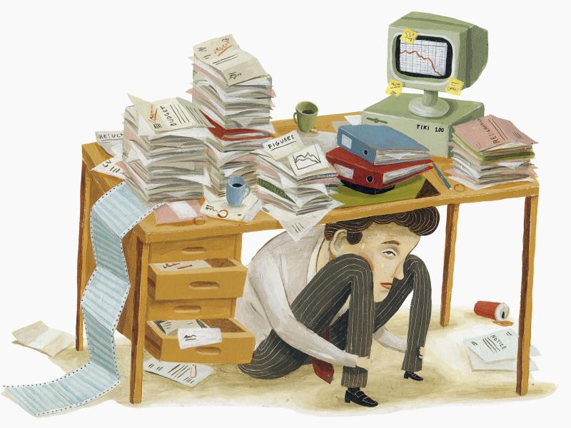 A quarter of Americans say they don't have enough time at work to do their jobs, and about half of them bring work home. A quarter of Americans say they don't have enough time at work to do their jobs, and about half of them bring work home.