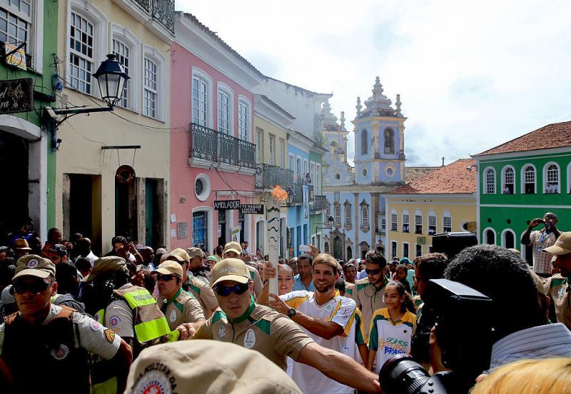 The Paralynpic Athlete, Marcelo Collet, on Tuesday in Salvador, Brazil. The Paralynpic Athlete, Marcelo Collet, on Tuesday in Salvador, Brazil.