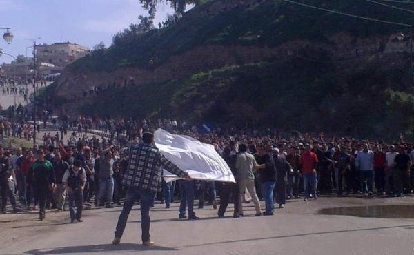In March 2011, at the beginning of the Syrian uprising, protester Ibrahim Abazid made a massive white flag out of a sugar sack. This picture of him waving the flag in his hometown of Dera'a became a hugely popular image. Now Abazid hopes to serve on a cit In March 2011, at the beginning of the Syrian uprising, protester Ibrahim Abazid made a massive white flag out of a sugar sack. This picture of him waving the flag in his hometown of Dera'a became a hugely popular image. Now Abazid hopes to serve on a cit