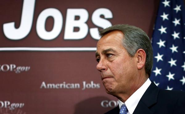 House Speaker John Boehner appears at a news conference after a House Republican conference meeting Wednesday on Capitol Hill. House Speaker John Boehner appears at a news conference after a House Republican conference meeting Wednesday on Capitol Hill.