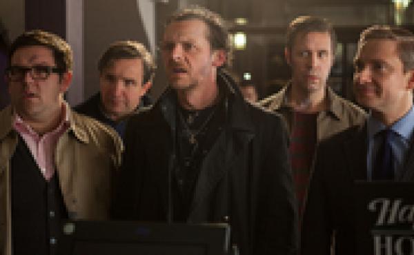 Nick Frost (from left), Eddie Marsan, Simon Pegg, Paddy Considine and Martin Freeman play a group of friends who reunite for a pub crawl challenge in The World's End. Nick Frost (from left), Eddie Marsan, Simon Pegg, Paddy Considine and Martin Freeman play a group of friends who reunite for a pub crawl challenge in The World's End.
