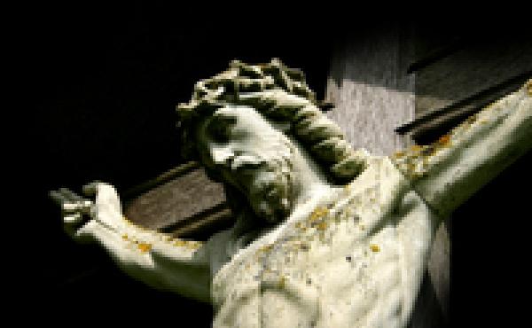Jesus on the cross. Jesus on the cross.