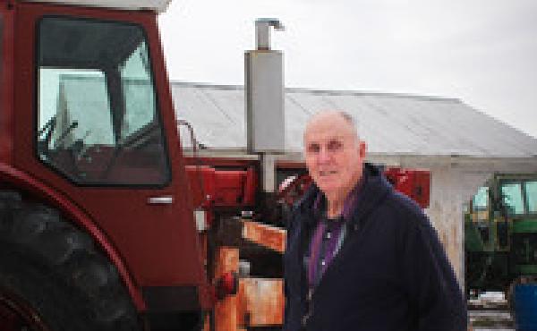 Vernon Hugh Bowman lives outside the small town of Sandborn, Ind. Vernon Hugh Bowman lives outside the small town of Sandborn, Ind.