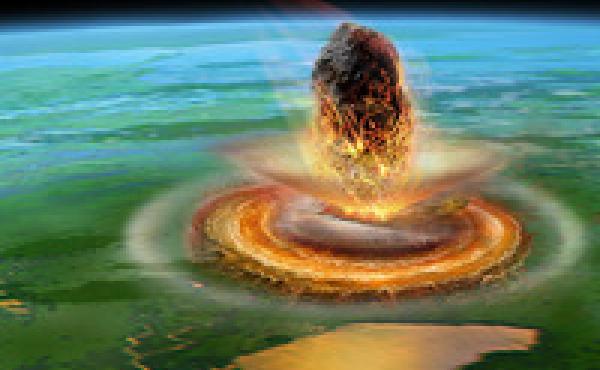 Scientists have confirmed that the impact of a giant asteroid and the mass extinction of the dinosaurs happened at the same time. Scientists have confirmed that the impact of a giant asteroid and the mass extinction of the dinosaurs happened at the same time.