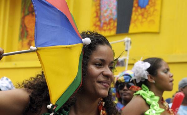 Colorful umbrellas long ago replaced concealed knives during frevo parades. Colorful umbrellas long ago replaced concealed knives during frevo parades.