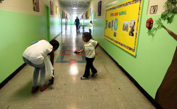 The program is held at the Charles R. Drew Elementary School. The program is held at the Charles R. Drew Elementary School.