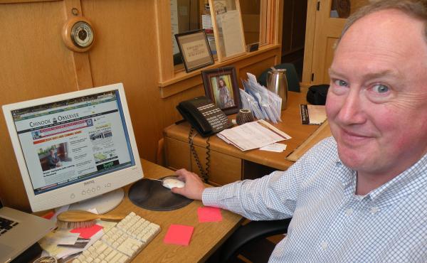 In Long Beach, Wash., Chinook Observer editor and publisher Matt Winters has overseen his paper's transition to the Internet and, more recently, to a pay wall. In Long Beach, Wash., Chinook Observer editor and publisher Matt Winters has overseen his paper's transition to the Internet and, more recently, to a pay wall.