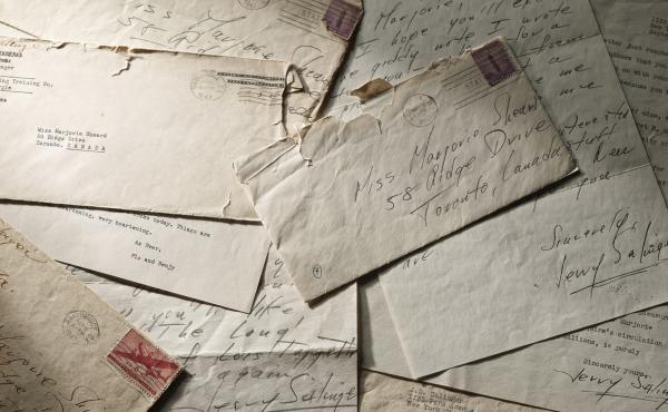 J.D. Salinger wrote nine letters and postcards to aspiring Canadian writer Marjorie Sheard. J.D. Salinger wrote nine letters and postcards to aspiring Canadian writer Marjorie Sheard.