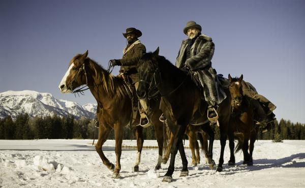 Christoph Waltz and Jamie Foxx star in Tarantino's new spaghetti western-inspired film, Django Unchained. Christoph Waltz and Jamie Foxx star in Tarantino's new spaghetti western-inspired film, Django Unchained.