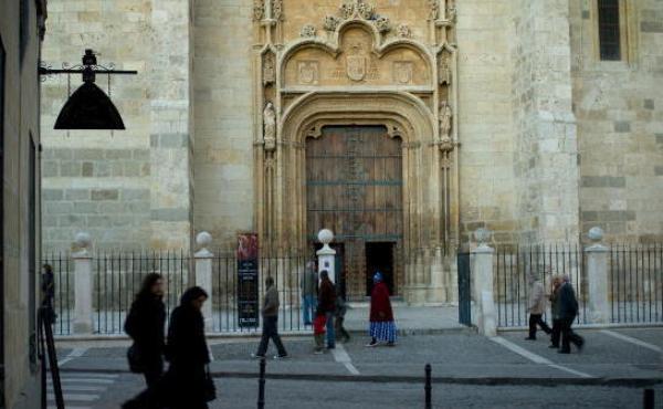 The Cathedral of Alcala de Henares is one of many buildings owned by the Catholic Church in Alcala de Henares, Spain. The town, which is outside Madrid, is broke and is pursuing a plan to have the church pay additional taxes. The Cathedral of Alcala de Henares is one of many buildings owned by the Catholic Church in Alcala de Henares, Spain. The town, which is outside Madrid, is broke and is pursuing a plan to have the church pay additional taxes.