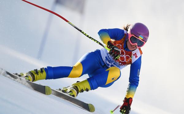 Ukrainian skier Bogdana Matsotska decided not to compete in Friday's slalom race, in a show of solidarity with protesters in Kiev. Ukrainian skier Bogdana Matsotska decided not to compete in Friday's slalom race, in a show of solidarity with protesters in Kiev.