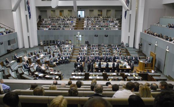Members of the Australian Parliament are sworn in on the first day of Federal Government in Canberra in 2008. An Australian government-commissioned report released on Tuesday, Nov. 30, revealed the alarming extent of sexual harassment among those working Members of the Australian Parliament are sworn in on the first day of Federal Government in Canberra in 2008. An Australian government-commissioned report released on Tuesday, Nov. 30, revealed the alarming extent of sexual harassment among those working