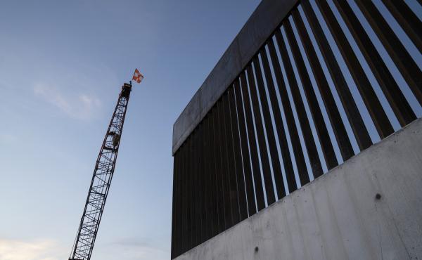 A new section of the border wall is seen in November 2019 south of Donna, Texas. Trump's 576-mile border wall is expected to cost nearly $20 million per mile, which is more expensive than any other wall under construction in the world. A new section of the border wall is seen in November 2019 south of Donna, Texas. Trump's 576-mile border wall is expected to cost nearly $20 million per mile, which is more expensive than any other wall under construction in the world.